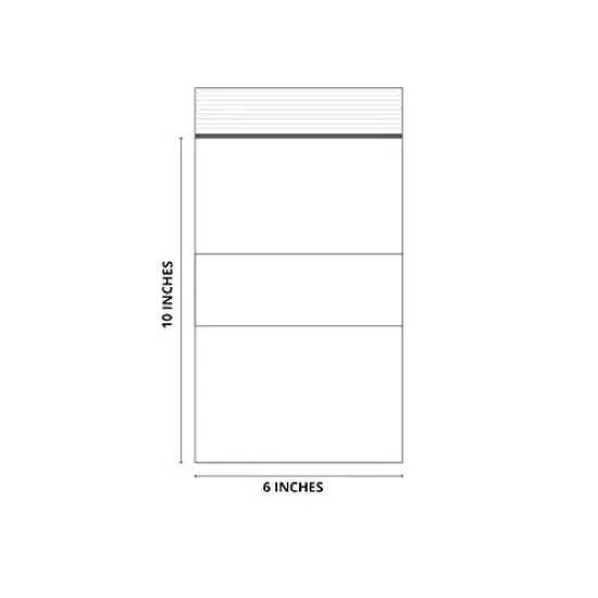 Clear Reclosable Zipper Bags 6x10 (Package of 100) {3}