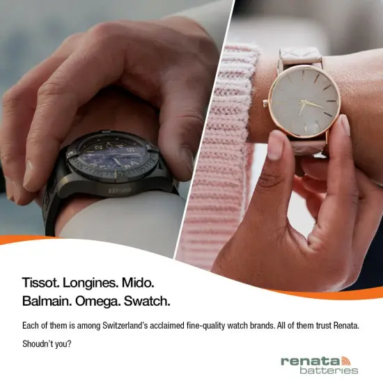 Renata 384 SR41SW 1.55V Silver Oxide Watch Battery {6}