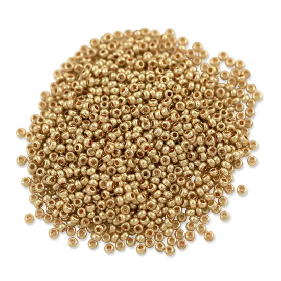 Czech Seed Beads - 11/0 Gold (10 Grams) {1}