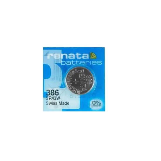 Renata 10 X 386 Swiss Made Lithium Coin Cell Battery Sr43W {2}