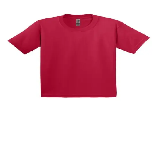 Gildan&reg; Youth Ultra Cotton Crew Neck Short Sleeve for Kids Cherry red {1}