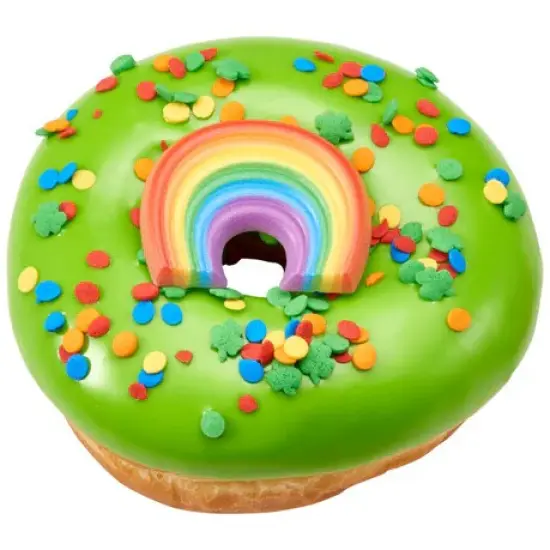 Rainbow Traditional Cupcake and Cake Rings 12 set {3}