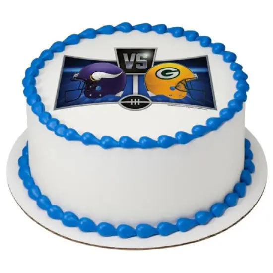 NFL Match-Up Football Edible Image PhotoCake {3}