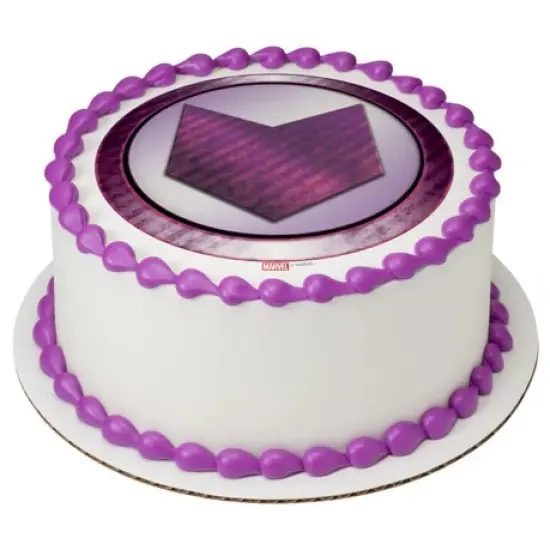 Marvel Avengers Hawkeye Icon Edible Cake Image PhotoCake {2}