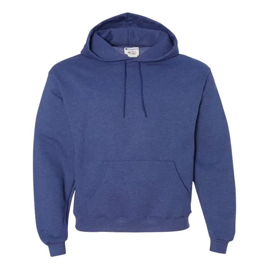 Champion&reg; Powerblend Long Sleeve Hooded Sweatshirt Royal blue heather {1}