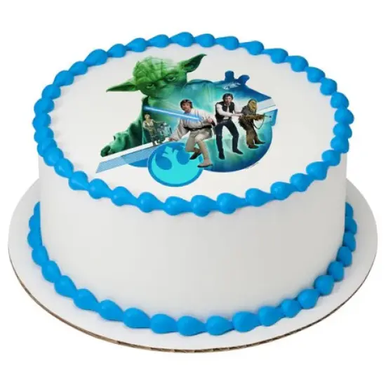 Star Wars The Force is Strong Edible Cake Image PhotoCake&reg; {2}