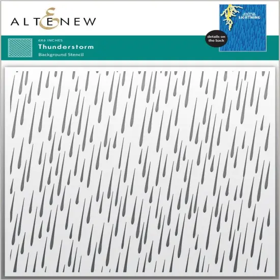 Thunderstorm Stencil {1}