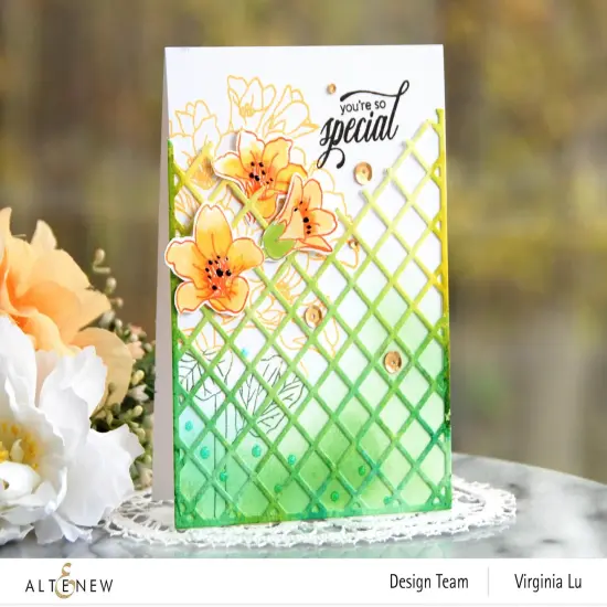 Garden Trellis Cover Die {5}