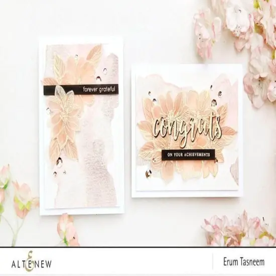 Golden Peach Crisp Embossing Powder {3}