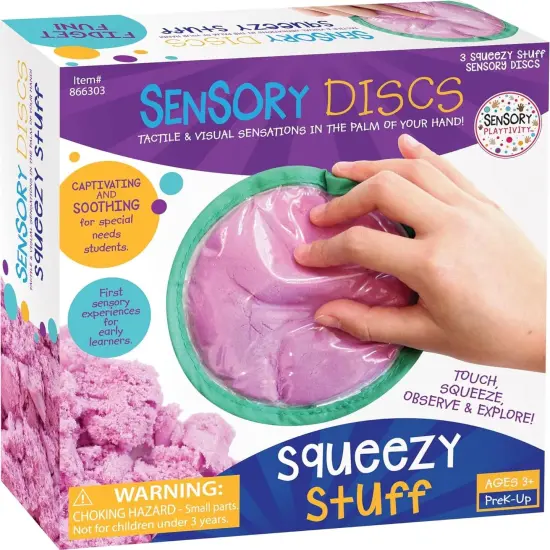 Squeezy Stuff Sensory Discs Pack of 3 {2}