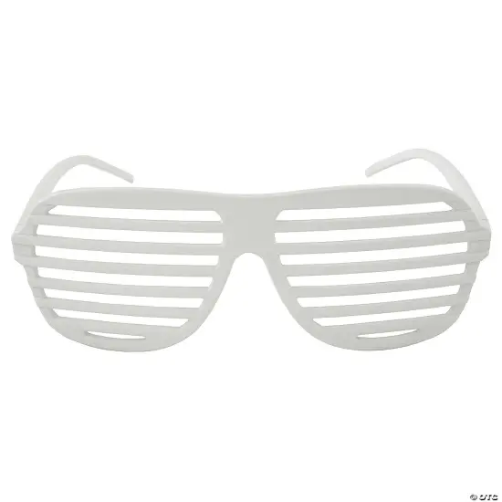 Louvre White Glasses 1 Pc. {1}