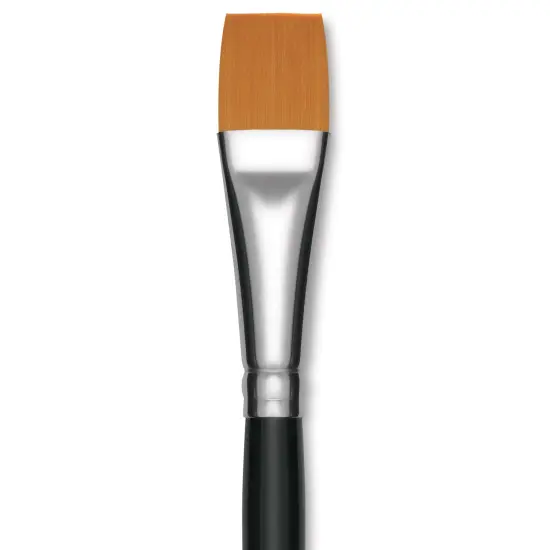 Utrecht Synthetic Sablette Brush - Short Handle, Wash, Size 3/4" {1}