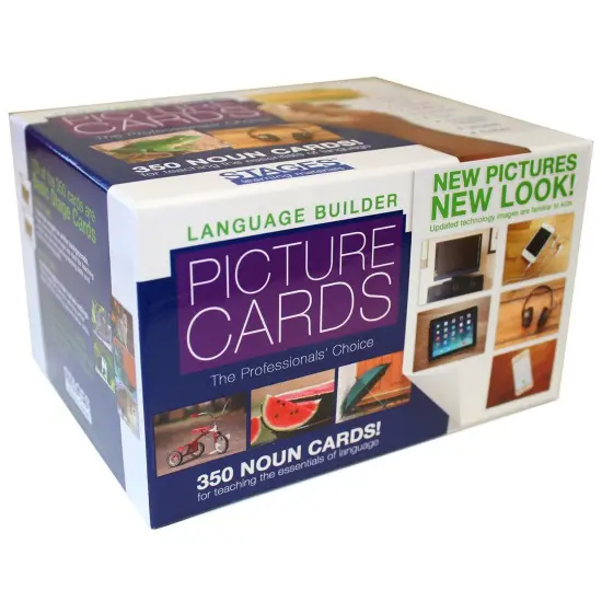 Language Builder&reg; Picture Nouns Card Set 1, Pack of 350 {1}