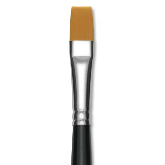 Utrecht Synthetic Sablette Brush - Long Handle, Bright, Size 12 {1}
