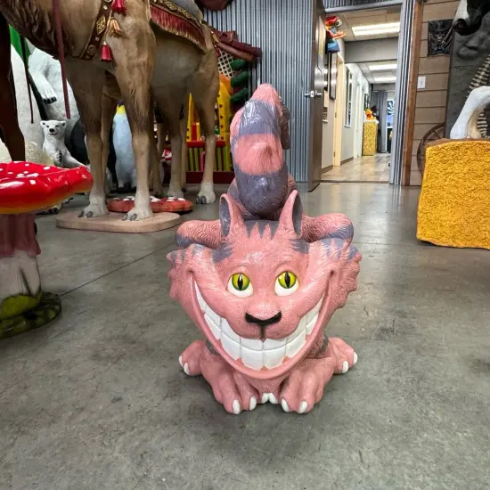 Cheshire Cat Life Size Statue {4}