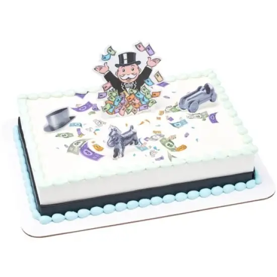 Hasbro Monopoly Let's Play! Cake Kit 4 Piece {6}