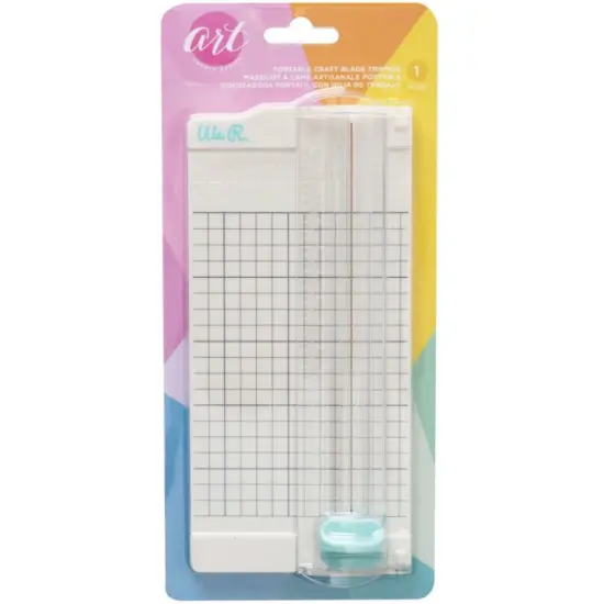 Markers and Tools - American Crafts Craft Blade Trimmer 9.5" Mini Rainbow Geometric - (1 Piece) 34006676 {4}