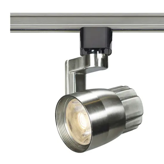 Nuvo TK427 Angle Arm Brushed Nickel 3 Light LED Track Kit - 36w - Soft White {2}