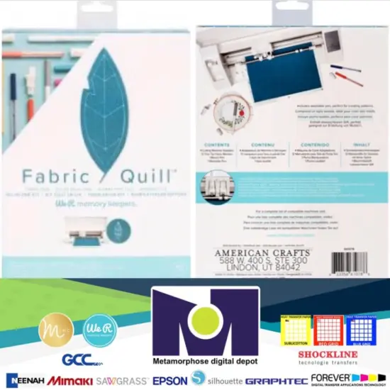 American Crafts We R Memory Keepers QUILL - Fabric Quill Starter Kit 661078 {1}