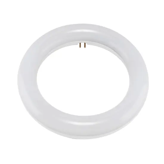 Satco 11w FC8T9 LED Circline 8in 1100lm 3000k Warm White - Ballast Bypass {3}