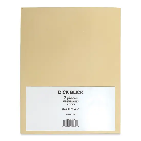 Blick E-Z-Cut Printing Blocks - Pkg of 2, 9" x 11-1/2" {1}