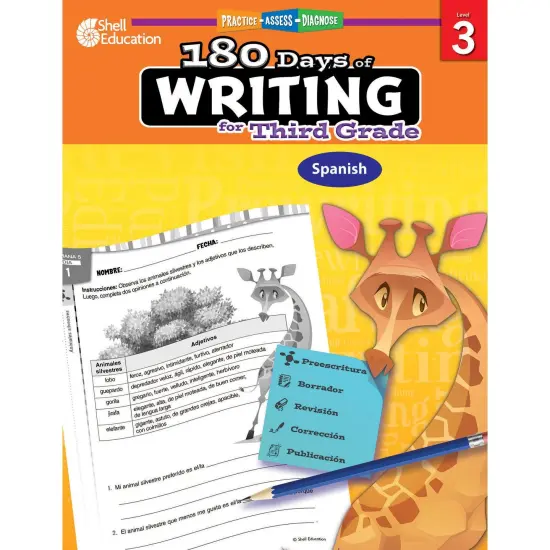 180 Days of Writing for Third Grade (Spanish) {1}