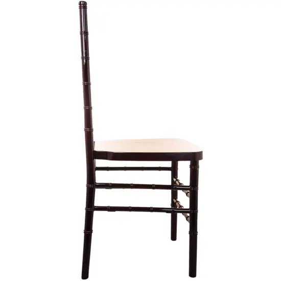 Emma and Oliver Resin Chiavari Chair Mahogany {4}