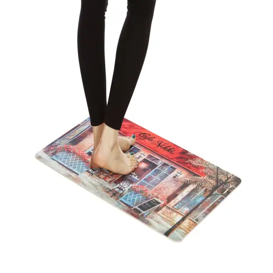 2-Pack Premium Comfort Kitchen Mats (Cafe Nikki) {3}