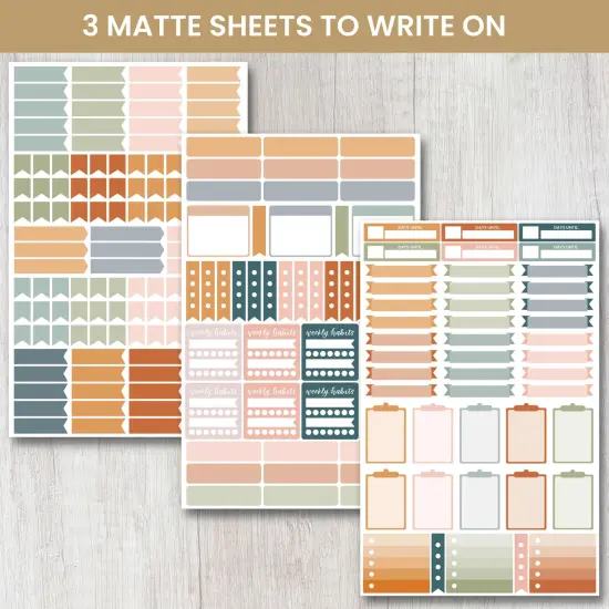 bloom daily planners Planner Stickers, Color Coding, Sweater Weather {4}