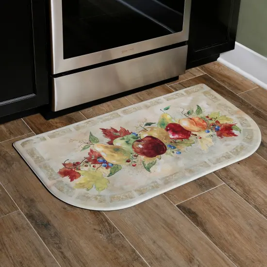Oversized 20"x36" Feel at Ease Anti-Fatigue Kitchen Mat (Napa Fruit Slice) {2}