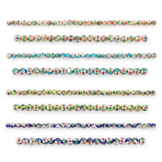 Vintage Hand Painted Classic Cloisonne Bead Collect of About 200 pcs {1}