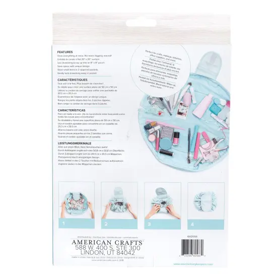 STORAGE - We R Memory Keepers - BLOOM POUCH - PINK 660566 by American Crafts {4}