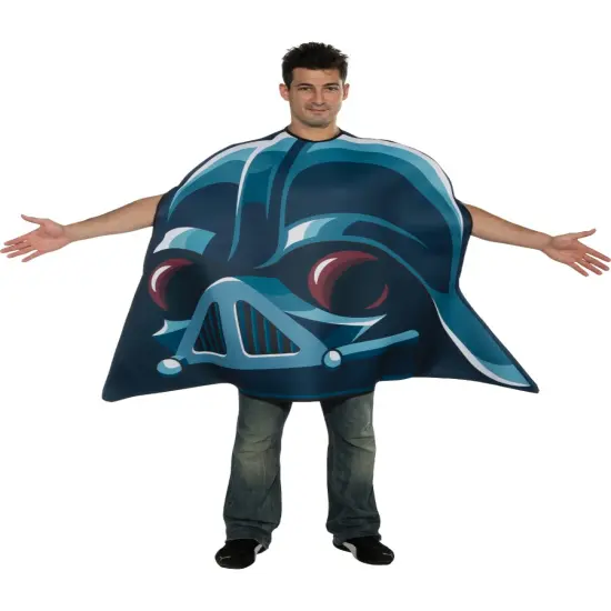 Adults Angry Birds Star Wars Sith Darth Vader Pig Costume One Size {1}