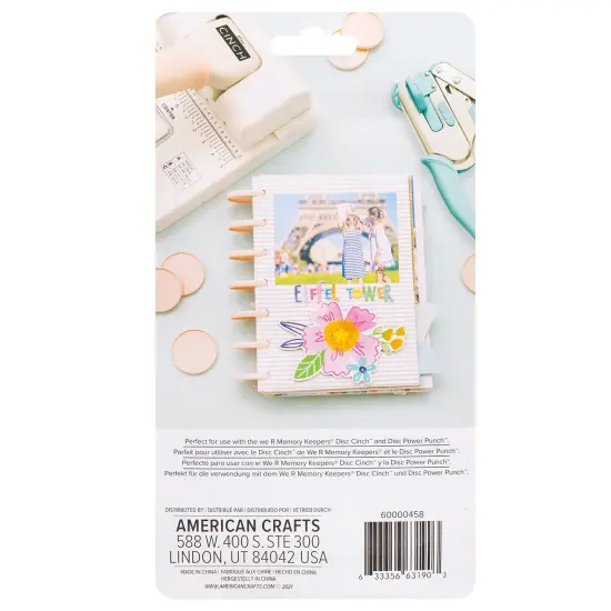 We R Memory Keepers Cinch Binding Discs 54/Pkg-Assorted Colors 60000458 by American Crafts {4}