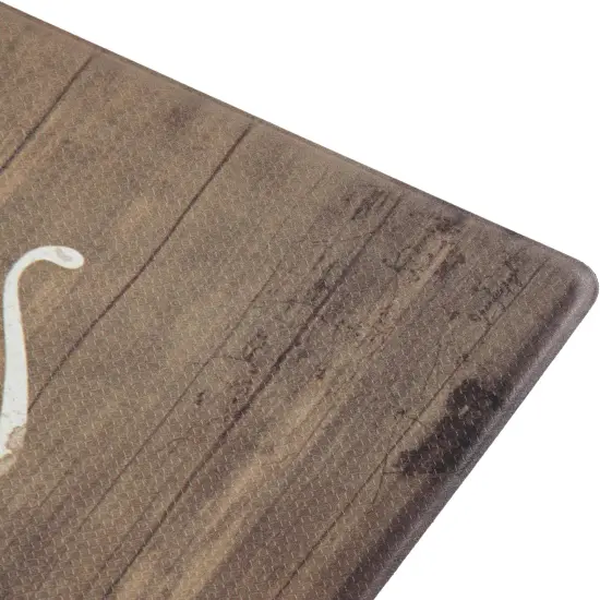 Oversized Cushioned Anti-Fatigue Kitchen Mat (Grateful) {5}