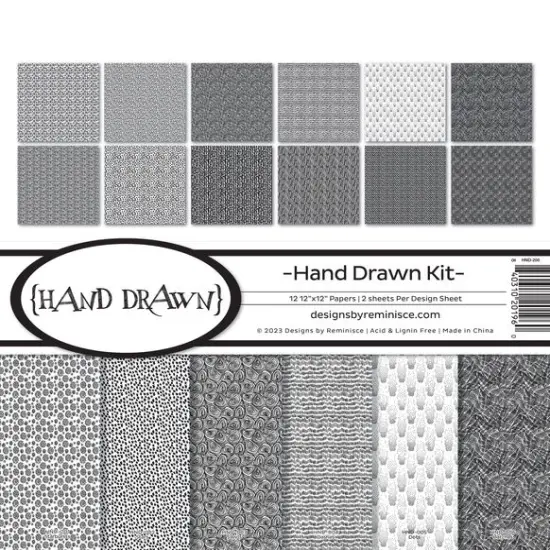 Reminisce Hand Drawn Collection Kit {1}