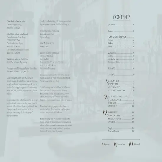 A Guide to Making Leather Belts with 12 Complete Projects {2}