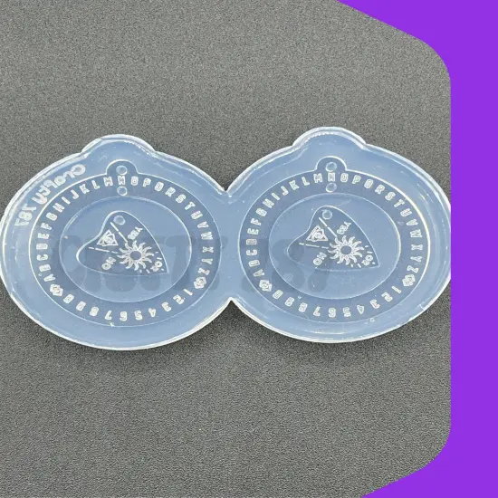 Ouija Earring Silicone Mold {2}