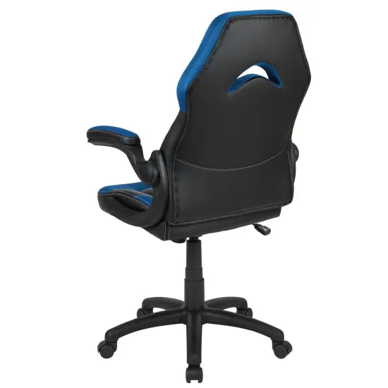 Emma and Oliver Z100 Gaming Chair Racing Office Ergonomic Computer PC Adjustable Swivel Chair Black {9}