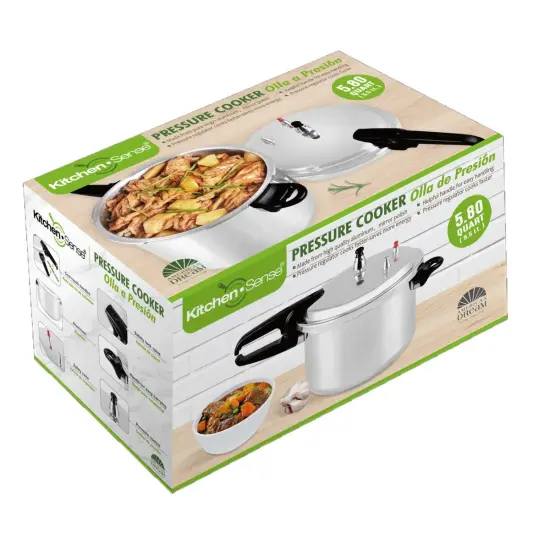 Aluminum Pressure Cookers (4, 5, 7 or 9 Liter) {6}