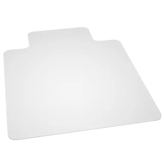 Emma and Oliver 36'' x 48'' Hard Floor Chair Mat with Lip Clear {1}