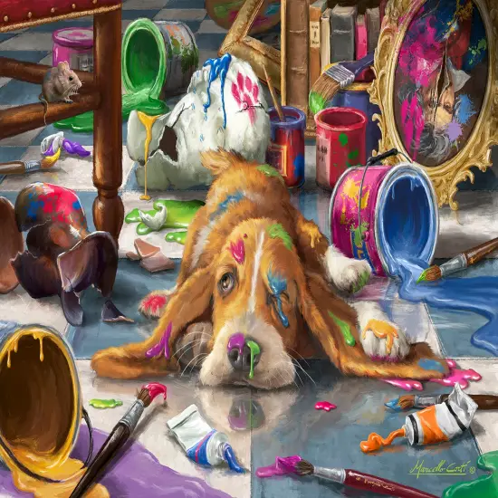 Sunsout Splat 500 pc Jigsaw Puzzle 60656 {1}