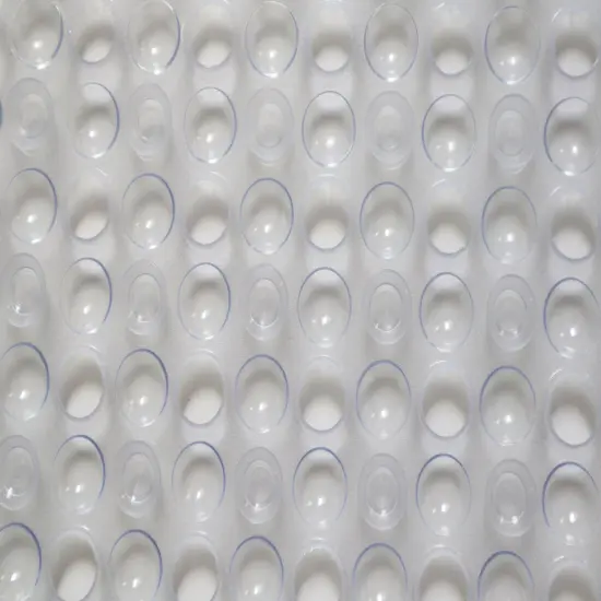 Non Skid Bubble Bath Mat - 4 Colors! Clear {4}