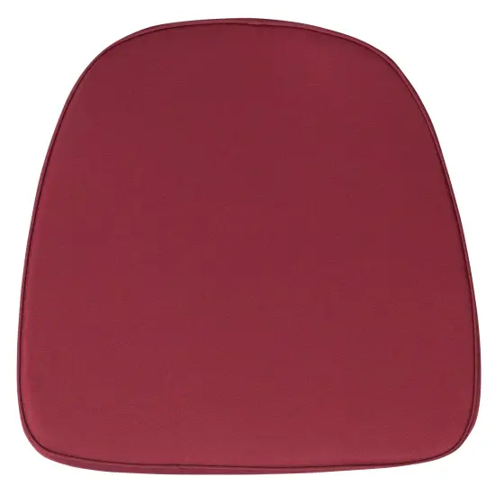 Emma and Oliver Soft Chiavari Dining Chair Cushion Burgundy {1}