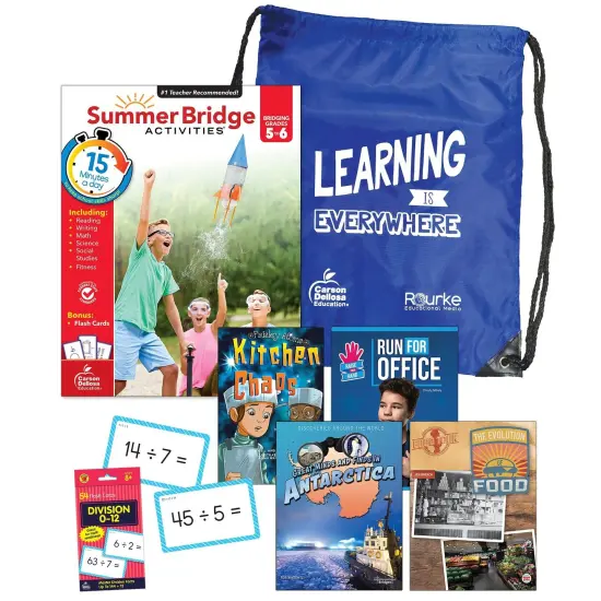 Summer Bridge Essentials Backpack, Grade 5-6 {1}