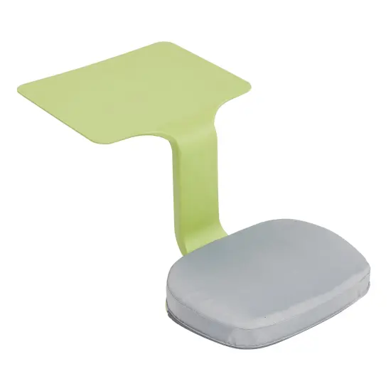 The Surf Portable Lap Desk and Surf Cushion, Flexible Seating Floor Desk with Foam Pad, 1-Pack Green {1}