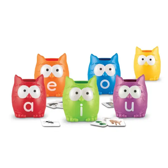 Vowel Owls&trade; Sorting Set {1}