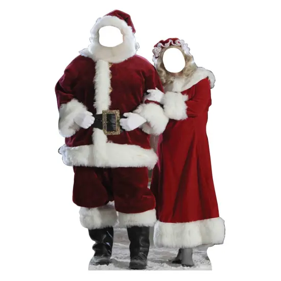 Santa & Mrs. Claus Standin {1}