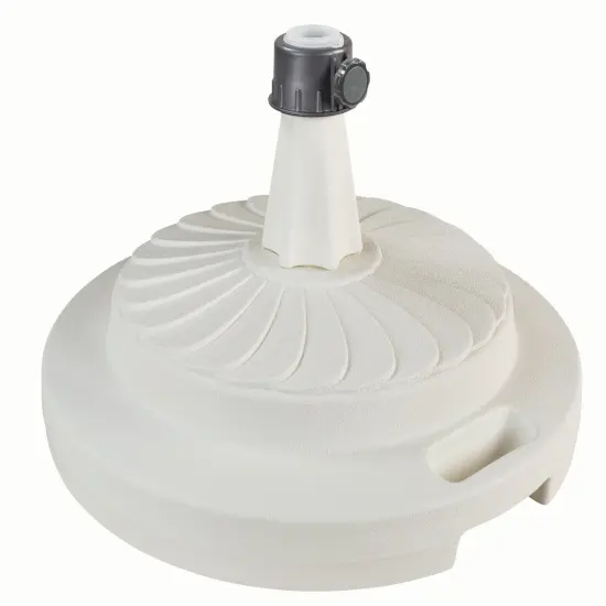 Free Standing Commercial Umbrella Stand 00291 White {1}