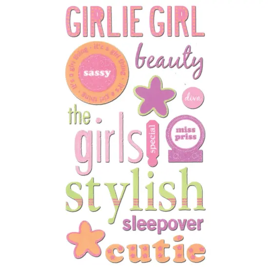 Sticko Girl Stickers {1}